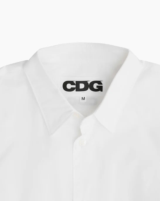 CDG_CDG - CDG Logo Shirt - (White)_SHIRTS