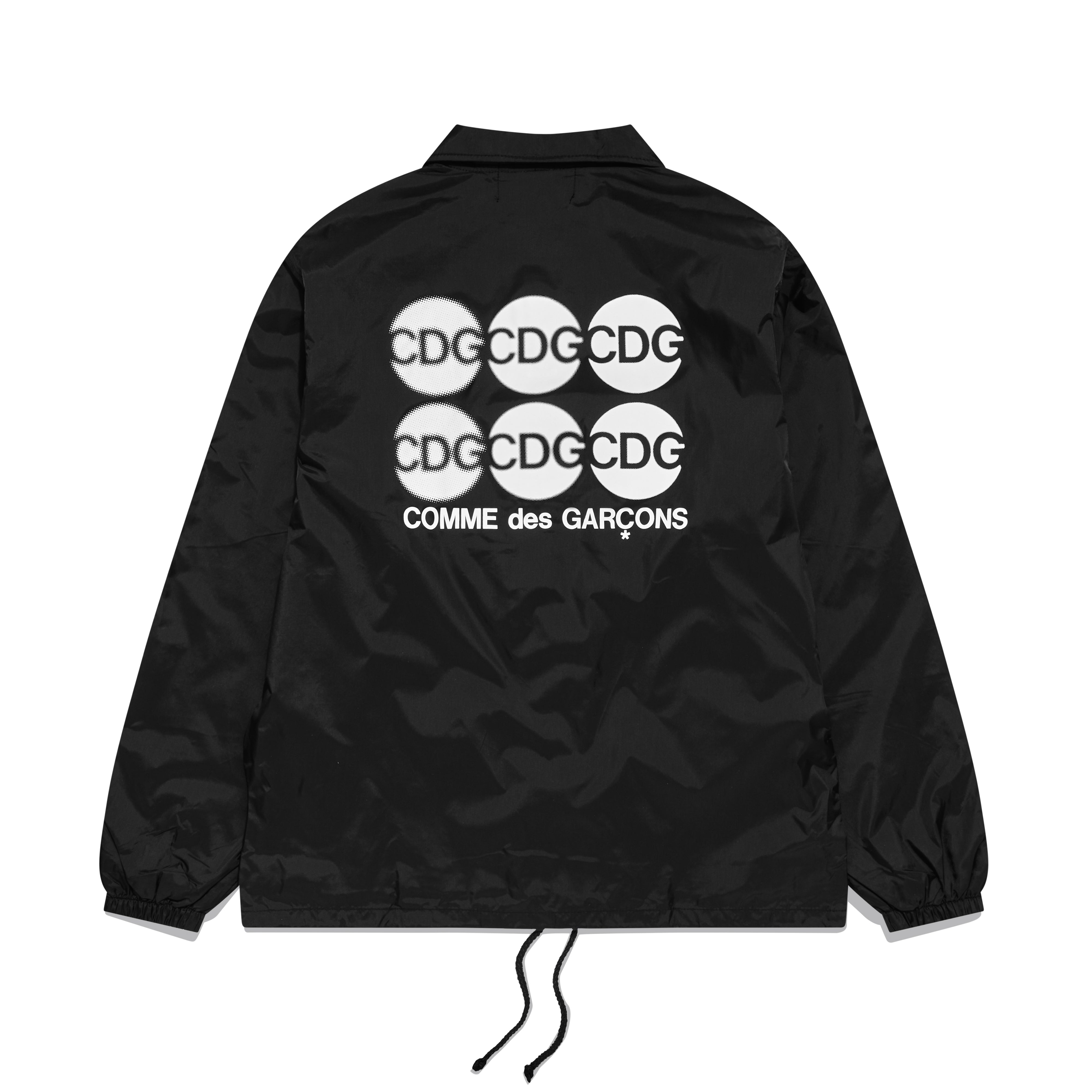 Comme des garcons store coach jacket black