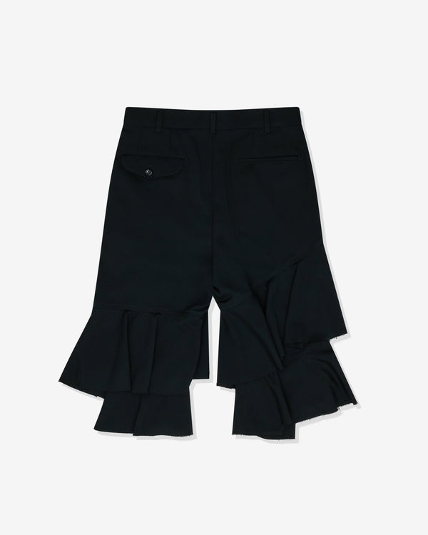 CDG Black Collection_Black Comme Des Garçons - Unisex Layered Pleated Bloomers - (Black)_PANTS