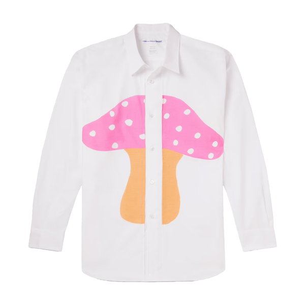 CDG SHIRT - Brett Westfall Mushroom Shirt - (White)