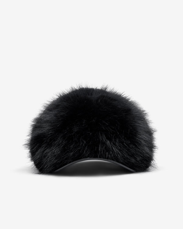 CDG Shirt - Men's Faux Fur Gavroche Hat - (Black) AW26 FR-K603-051-1