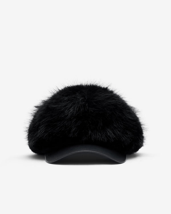CDG Shirt - Men's Faux Fur Baseball Hat - (Black) AW26 FR-K604-051-1