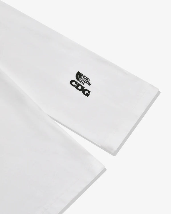 CDG3_Cdg - The North Face Heavyweight T-Shirt - (White)_TEES