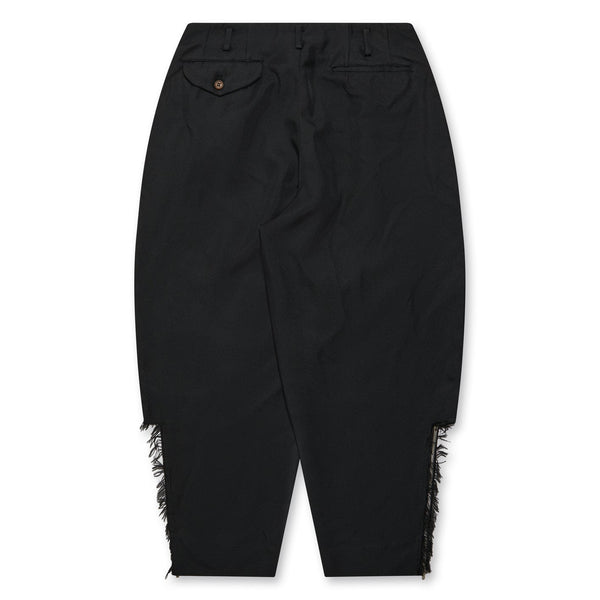 BLACK Comme des Garçons - Cut Out Detail Trousers - (Black)