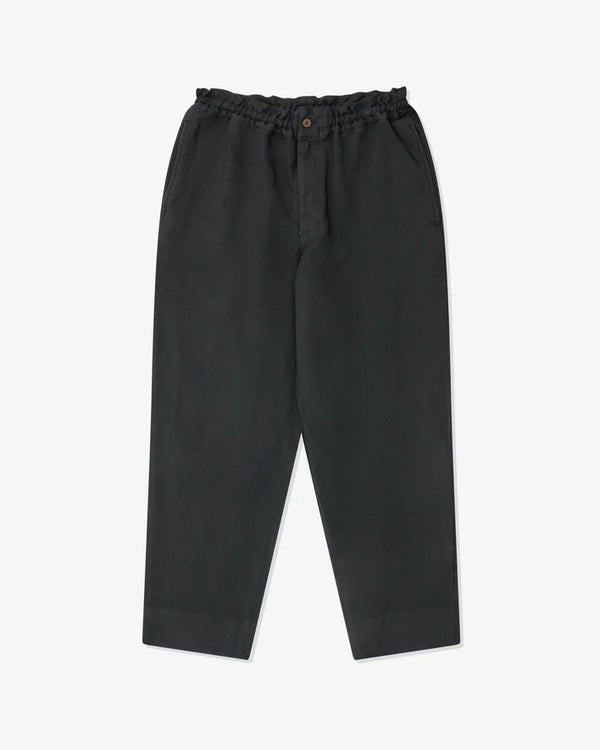 Black Comme des Garçons - Garment Treated Pants - (Black)