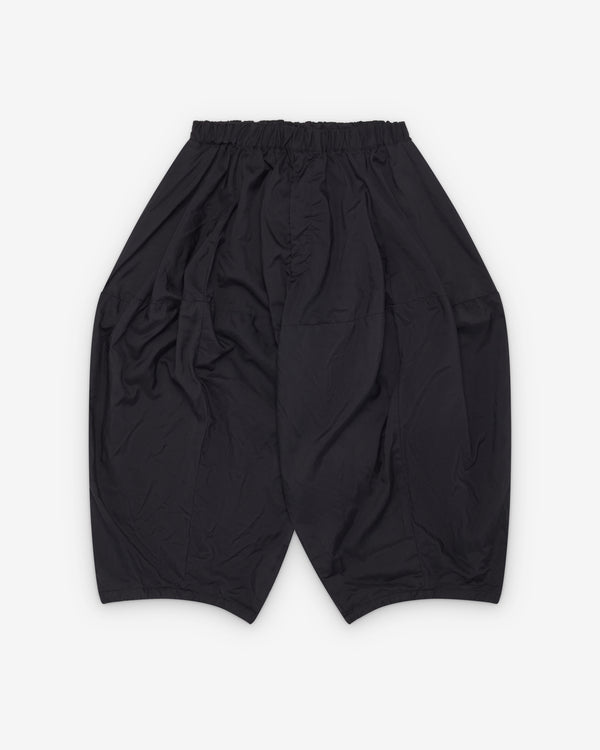 CDG Black Collection_Black Comme des Garçons - Men's Flowy Balloon Pants - (Black)_PANTS