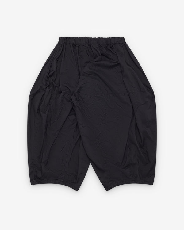 CDG Black Collection_Black Comme des Garçons - Men's Flowy Balloon Pants - (Black)_PANTS