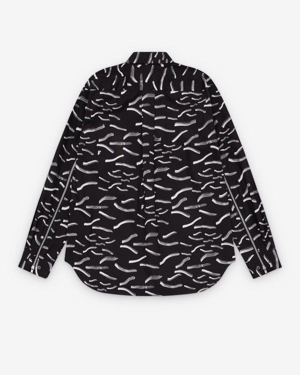 Black Comme des Garçons - Men's Pagowski Print Shirt - (Black)