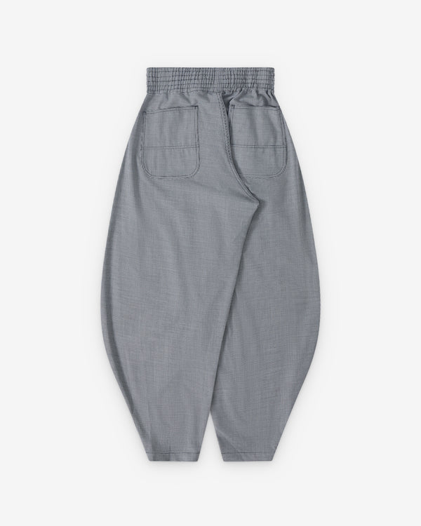 Black Comme des Garçons - Men's Houndstooth Balloon Trousers - (Black/White)