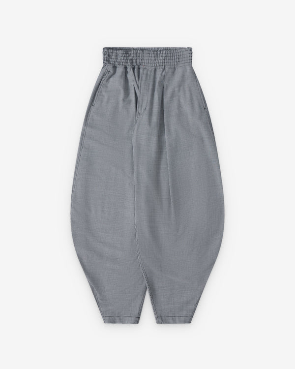 Black Comme des Garçons - Men's Houndstooth Balloon Trousers - (Black/White)