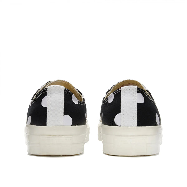Play Converse_Play Converse - Polka Dot Red Heart Chuck Taylor All Star ’70 Low Sneakers - (Black)_SNEAKERS