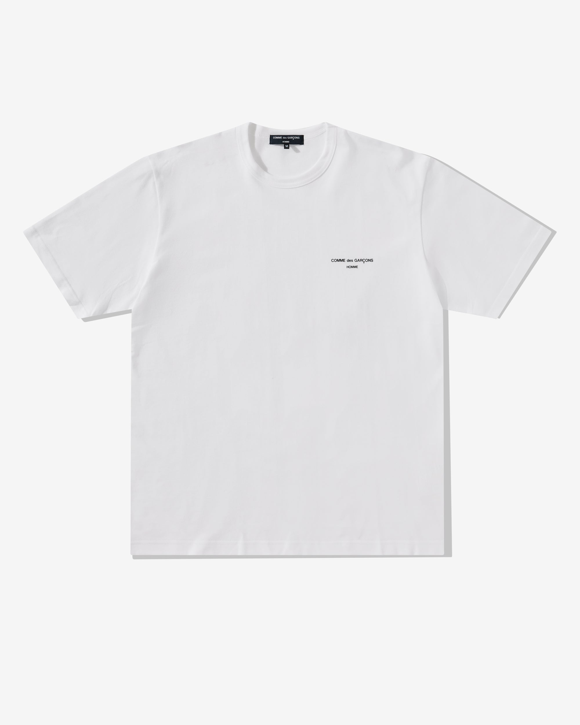 Comme des Garçons Homme - Men's Logo T-Shirt - (White) view 1