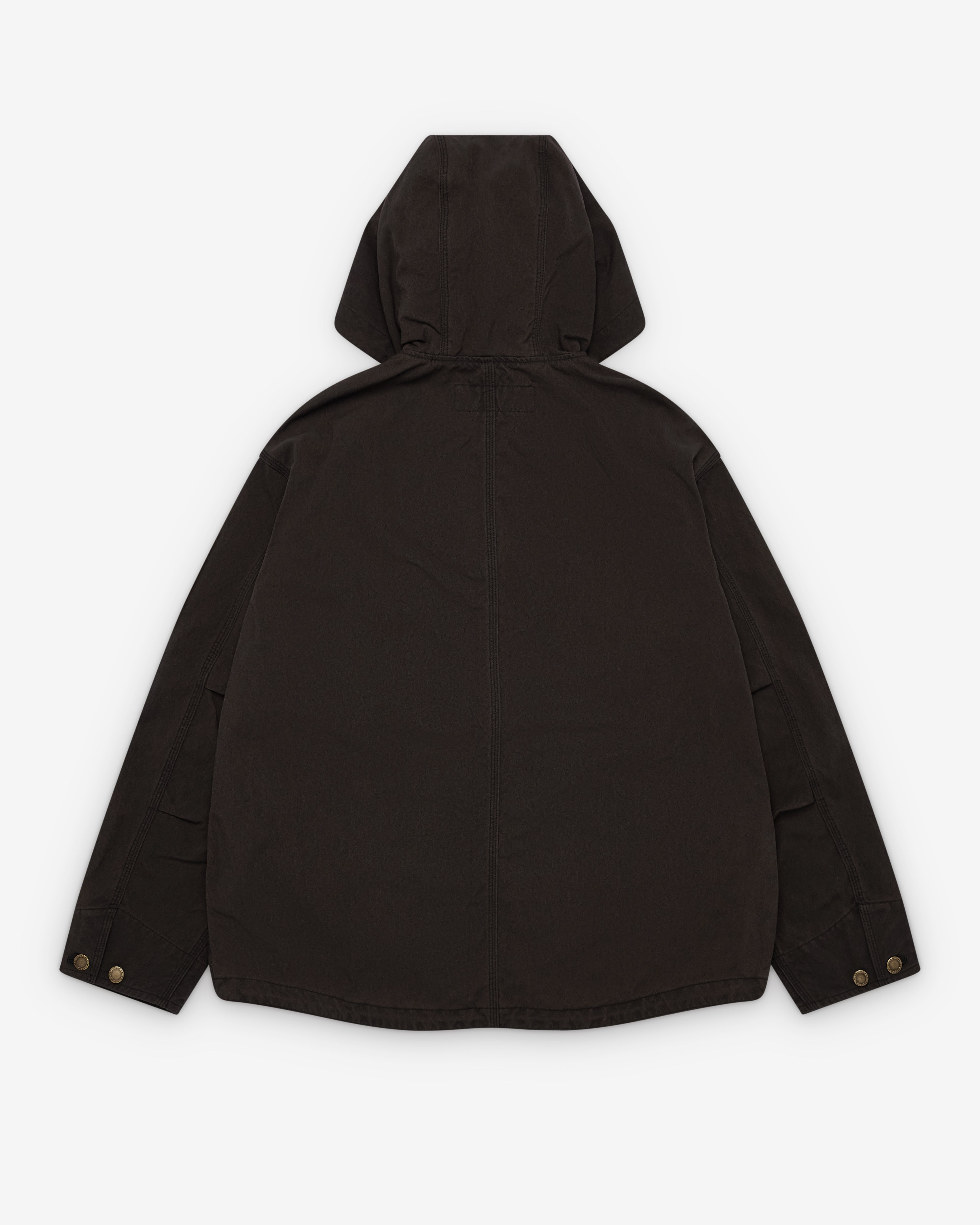 Comme des Garçons Homme: Men's Hooded Jacket (Brown) | DSMS E-SHOP