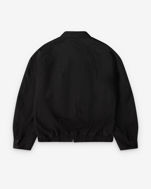 Comme des Garçons Homme - Men's Polyester Herringbone Stripe Garment Treated - (Brown)