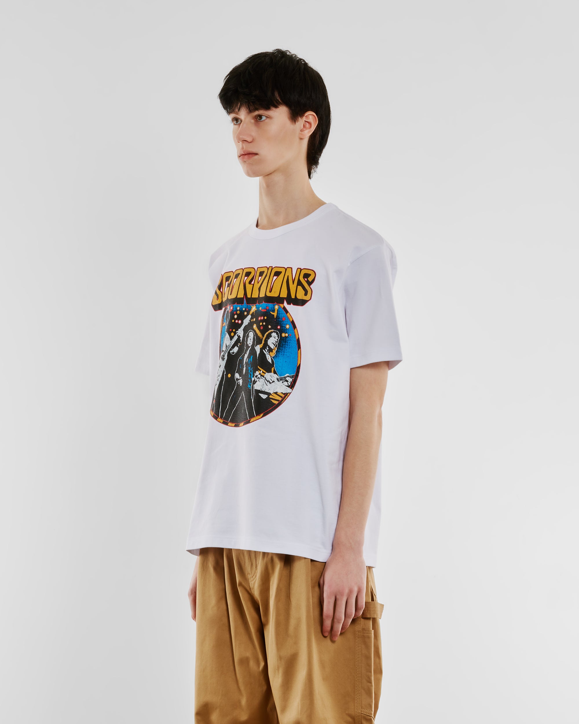 Junya Watanabe MAN - Scorpions T-Shirt - (White) | Dover Street Market ...