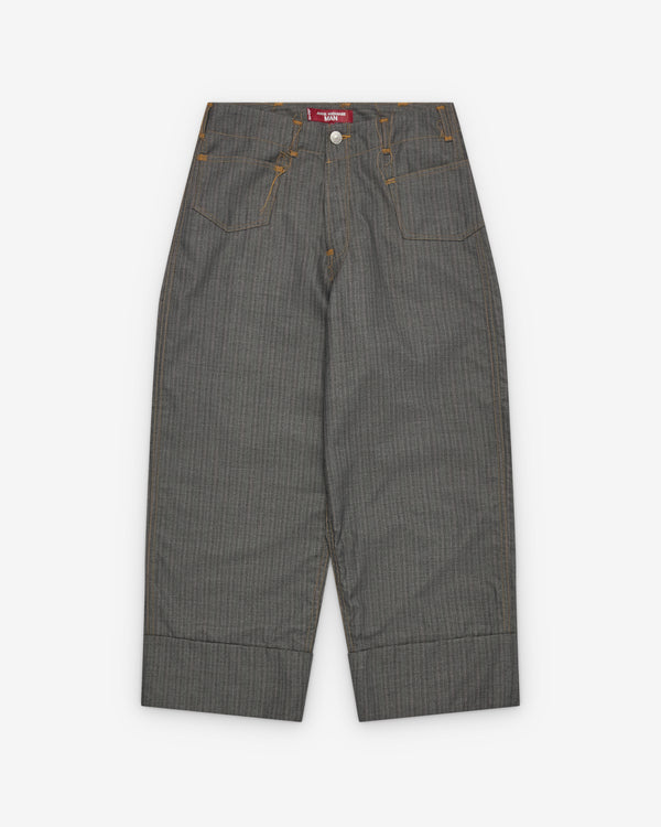Junya Watanabe Man - Men's Levi's Striped Trousers - (Grey)