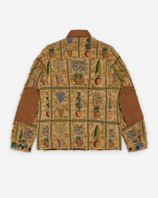 Junya Watanabe Man_Junya Watanabe Man  - Men's Gobelin Weave Jacket - (Print)_JACKETS