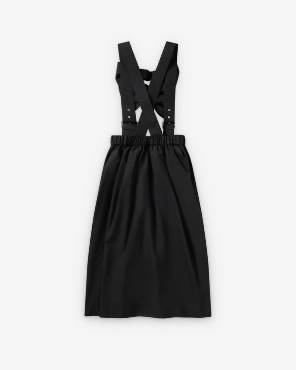 Noir Kei Ninomiya - Women's Ribbon Pinafore - (Black)