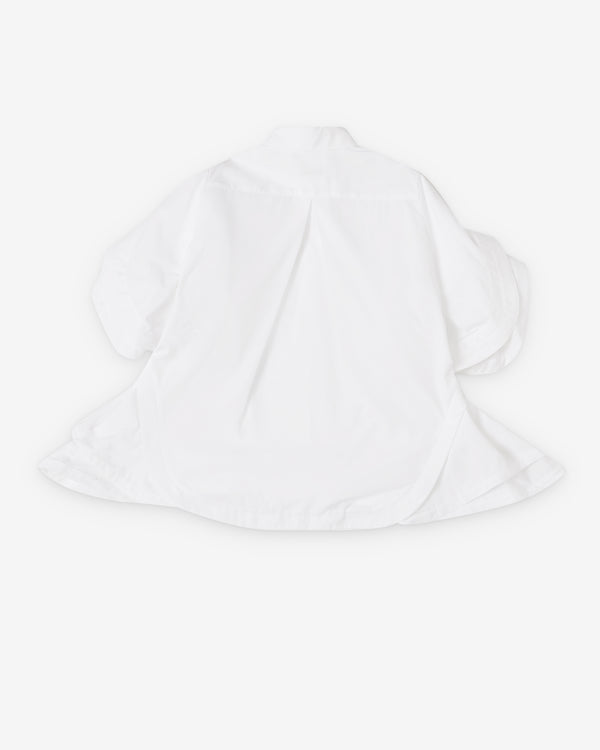 Noir Kei Ninomiya - Women's Peplum Hem Blouse - (White)