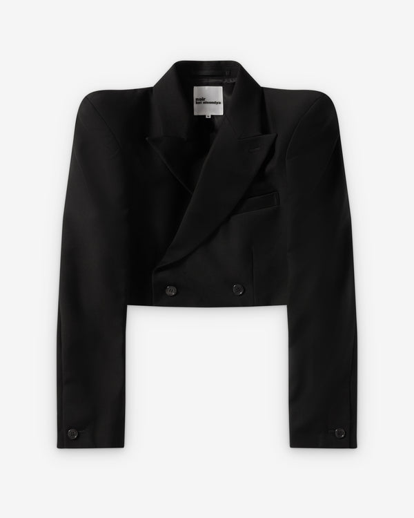 Noir Kei Ninomiya - Women's Pointed Shoulder Jacket - (Black)