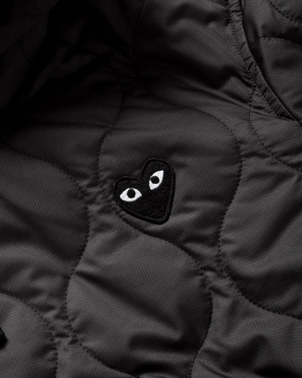 Play - Black Heart Hooded Jacket - (Black)