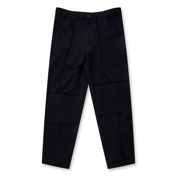 CDG SHIRT - Polyester Serge Overdyed Pants - (Navy)