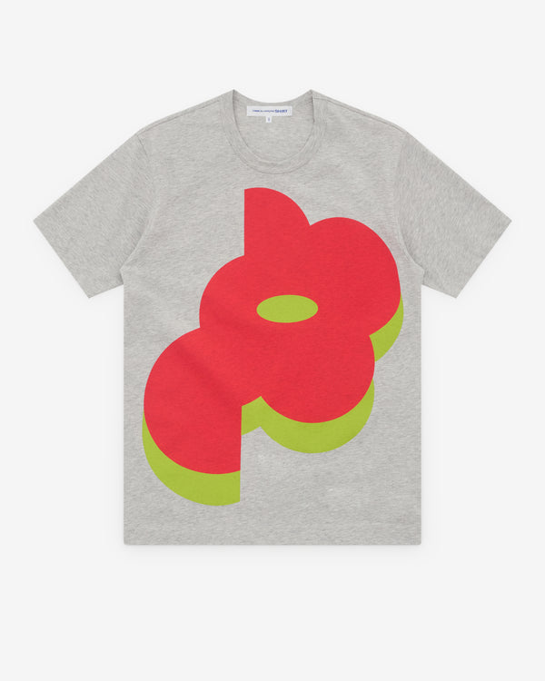 CDG Shirt - Men's Printed Cotton Jersey - (White)