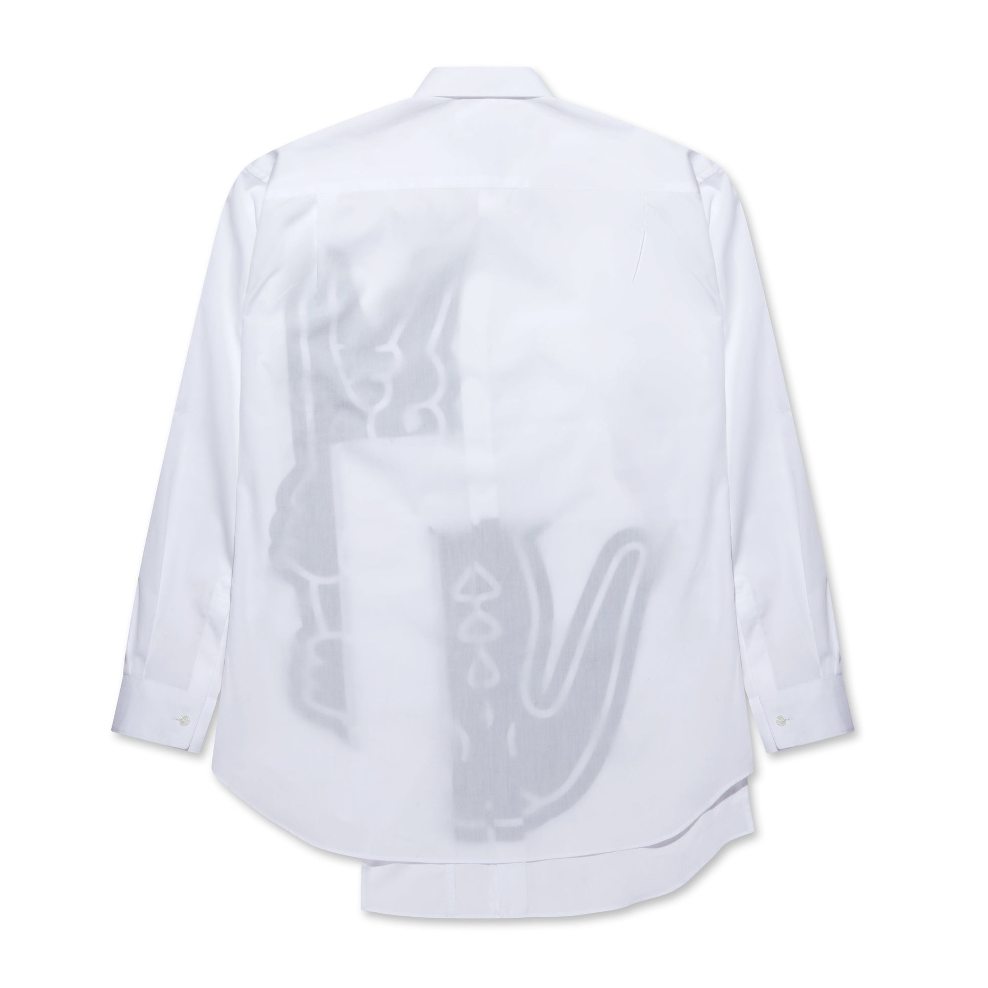 CDG Shirt - Lacoste Men's Shirt - (White) view 7