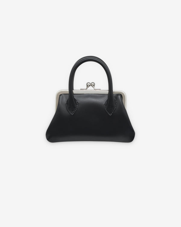 CDG Wallet - Small Wallet With Clasp Handles - (Black)