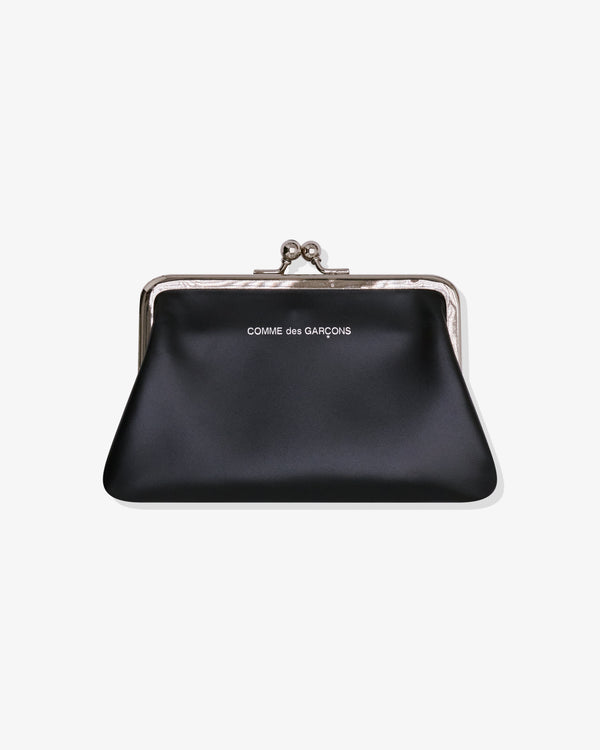 CDG Wallet - Kiss Clasp Small Purse - (Black)