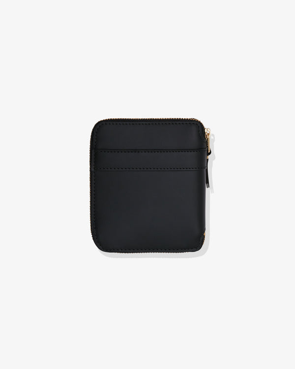 CDG Wallet_CDG Wallet - Big Bow Full Zip Around Wallet - (Black)_WALLETS