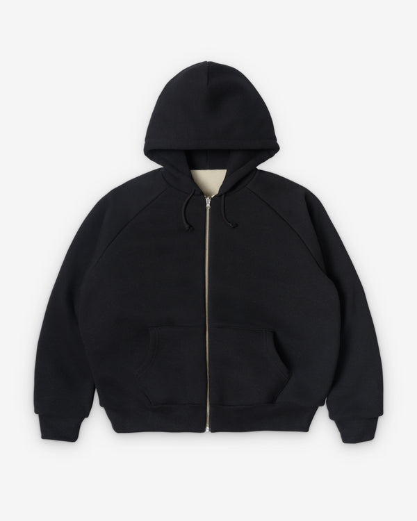 CEASE_CEASE - Men's Reversible Zip Hoodie - (Black)_HOODS