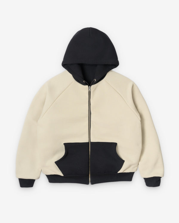 CEASE_CEASE - Men's Reversible Zip Hoodie - (Black)_HOODS