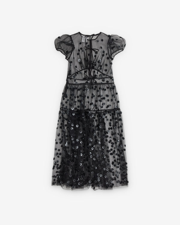 Cecilie Bahnsen_Cecilie Bahnsen - Women's CBNANNA Dress - (Black)_DRESSES
