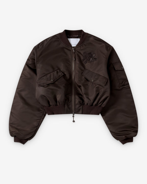 Cecilie Bahnsen - Women's Callie Bomber Technical Nylon - (Brown)