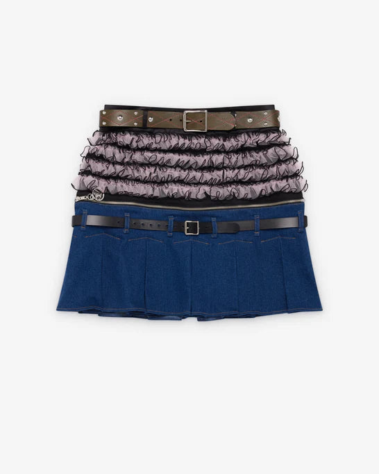 Chopova Lowena - Women's Major Combo Knee Skirt - (Multi)