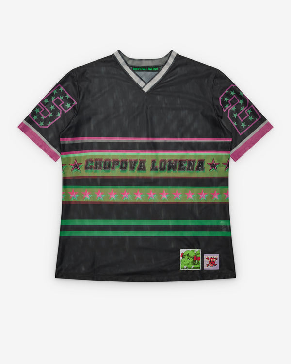 Chopova Lowena_Chopova Lowena - Women's Basketball Top - (Black)_WOVEN TOPS