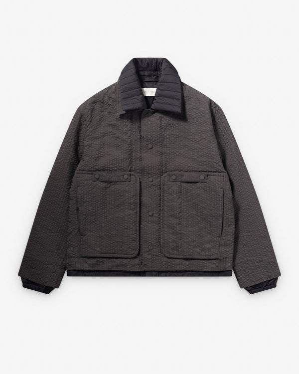 Craig Green - Men's Double Quilt Worker Jacket - (Grey)