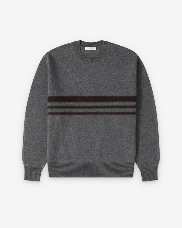 Craig Green - Men's Felt Stripe Jumper - (Light Grey)