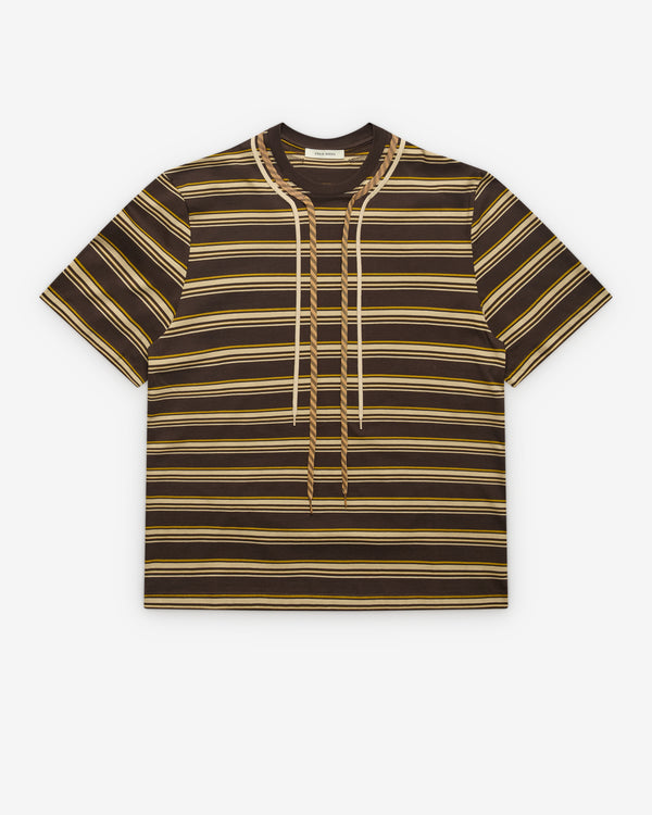 Craig Green - Men's Trek-Lace T-Shirt - (Stripes)
