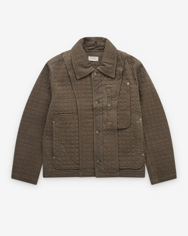 Craig Green - Men's Circle Quilt Jacket - (Brown)
