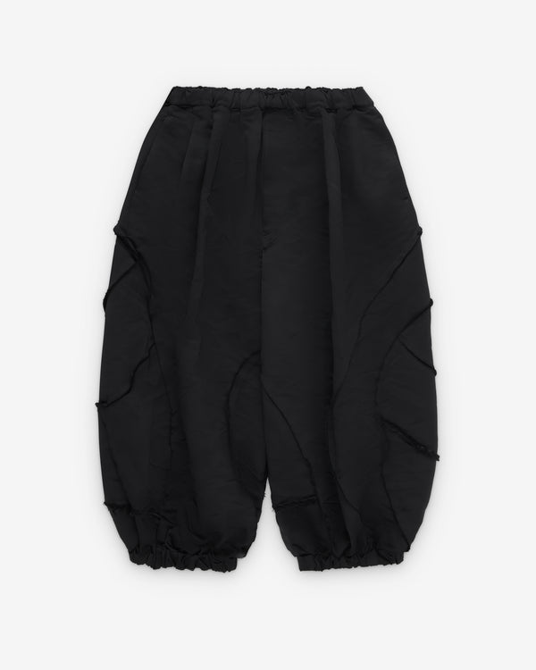 Black Comme des Garçons - Men's Polyester Heavy Satin Pants - (Black)