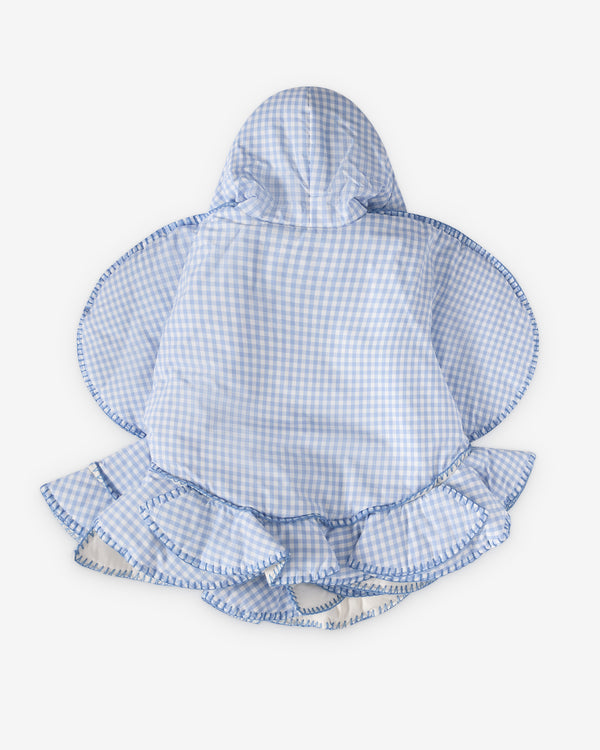 Tao - Women's Gingham Check Curve Pullover - (Beige) AW26 TR-J018-051-1