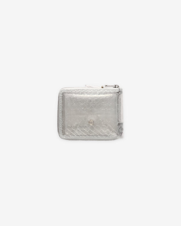CDG Wallet - Transparent Snake Zip Around Wallet - (SA7100ST Clear)