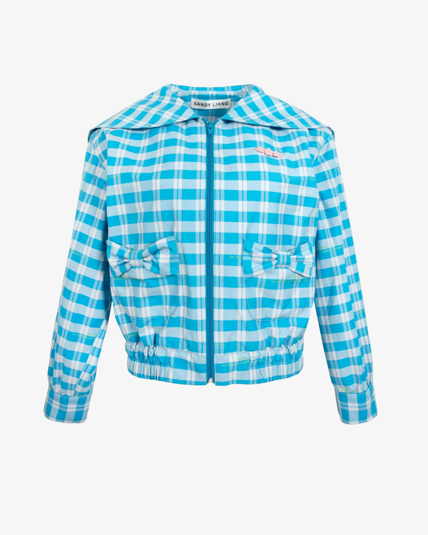 SANDY LIANG_SANDY LIANG - Women's Farro Jacket - (Blue)_JACKETS