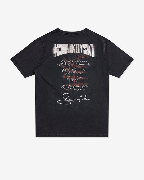 Deathmask_DEATHMASK - Men's Tchaikovsky Swanlake Tour T-Shirt - (Black)_TEES