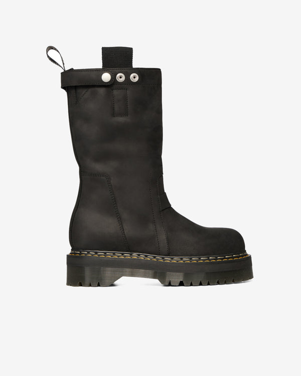 Rick Owens - Men's Dr. Martens Quad Sole Pull On Boot - (Black)