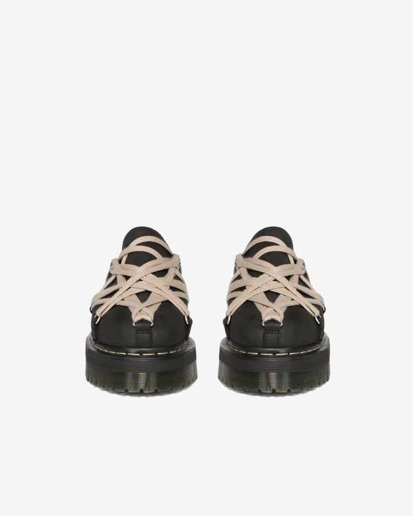 Rick Owens - Men's Dr. Martens Quad Sole Megalace® Mule - (Black)