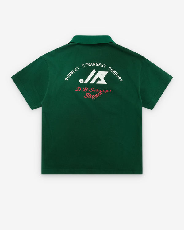Doublet_Doublet - Men's Polo Shirt With My Workwear Bear - (Green)_POLOS