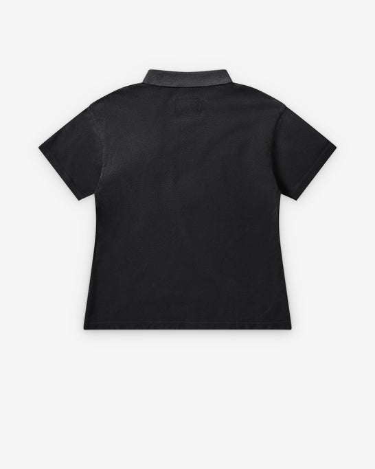 Doublet - Men's Gas Mask Bear Polo Shirt - (Black)